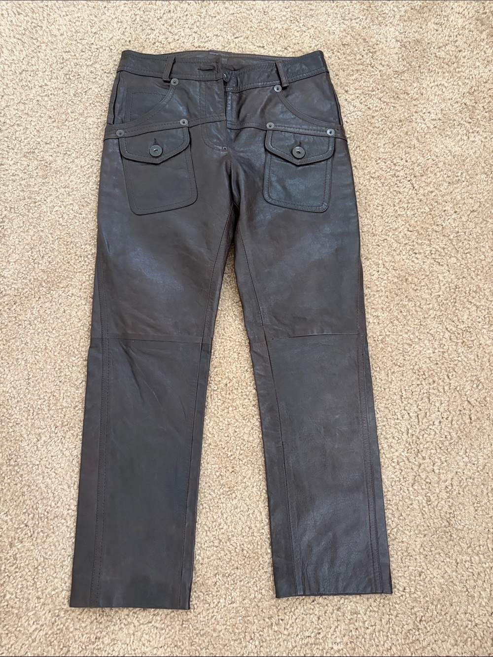 Gianfranco Ferre Leather Pants